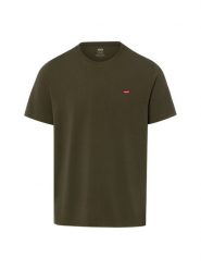 Levi's T-shirt Mężczyźni Bawełna zielony, M. Zielone t-shirty męskie Levi's, m, z aplikacjami, z bawełny, bez kołnierzyka. Za 129.95 zł.