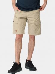 Szorty Męskie Fjallraven Ruaha M. Brązowe szorty męskie Fjällräven, na lato, l, bez wzorów, z bawełny, wakacyjne. Za 619.00 zł.