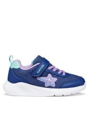Geox Sneakersy J Sprintye Girl J55FWA 0AS54 C4300 D Granatowy. Niebieskie buty sportowe dziewczęce Geox, bez wzorów, z materiału, bez zapięcia. Za 229.99 zł.