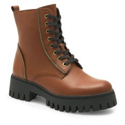 Trapery Sergio Bardi. Brązowe kozaki damskie Sergio Bardi. Za 184.99 zł.