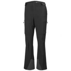 Spodnie narciarskie dla kobiet Helly Hansen Odin Muninn. Czarne spodnie materiałowe damskie Helly Hansen, xl, bez wzorów, z elastanu. Za 725.50 zł.
