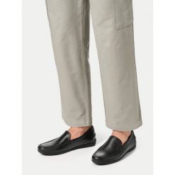 Mokasyny Geox. Czarne mokasyny męskie Geox. Za 449.99 zł.