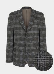 PAKO LORENTE – Marynarka męska P21WP-3X-067-L. Szare marynarki męskie Pako Lorente, bez wzorów, z poliamidu, casualowe. Za 349.99 zł.