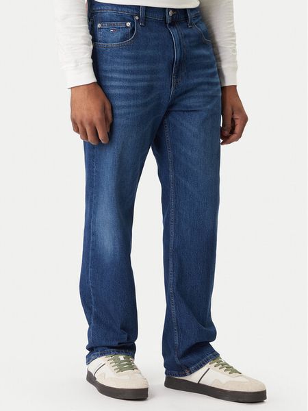 Tommy Jeans Jeansy Otis DM0DM21021 Niebieski Regular Fit. Niebieskie jeansy męskie Tommy Jeans. Za 271.99 zł.