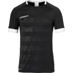 Jersey Uhlsport Division 2.0. Białe koszulki sportowe męskie Uhlsport, m, bez wzorów, z jersey, bez kołnierzyka, bez ramiączek, do piłki nożnej. Za 177.50 zł.