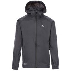 Trespass Qikpac X – unisex Packaway Jkt Flint. Szare kurtki męskie Trespass, bez wzorów, sportowe, bez kaptura. Za 282.99 zł.