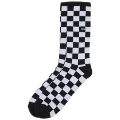 Skarpetki Vans Checkboard Crew czarno-białe VA3H3OUHU. Białe skarpety męskie Vans, bez wzorów. Za 84.60 zł.
