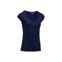 Koszulka krótki rękaw slim Gym & Pilates 500 damska. Koszulki sportowe damskie marki DOMYOS. Za 24.99 zł.