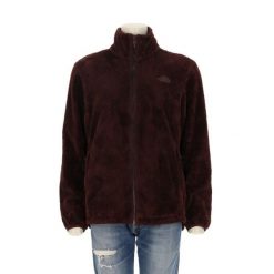 Second life - Damska kurtka polarowa Osito TNF - Stan bardzo dobry. Czerwone kurtki sportowe damskie The North Face, bez wzorów, z polaru, bez kaptura, trekkingowe. Za 212.96 zł.