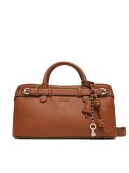 Guess Torebka Gregoria HWBG85 46060 Brązowy. Brązowe torebki do ręki damskie Guess, z aplikacjami, ze skóry, bez dodatków. Za 539.99 zł.