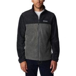 Bluza sportowa polarowa męska Columbia Steens Mountain 20 Full Zip Fleece. Czarne bluzy męskie Columbia, l, bez wzorów, z polaru, bez kaptura. Za 227.99 zł.