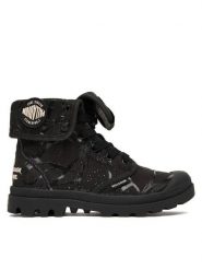 Palladium Trapery Baggy Hopper Tunnels 94625-008-M Czarny. Czarne śniegowce i trapery damskie Palladium, z materiału. Za 492.15 zł.