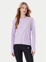 Adidas Koszulka techniczna Own The Run JW9670 Fioletowy Regular Fit. Fioletowe koszulki sportowe damskie Adidas, s, bez wzorów, z syntetyku, bez kołnierzyka, bez ramiączek, do biegania. Za 179.99 zł.