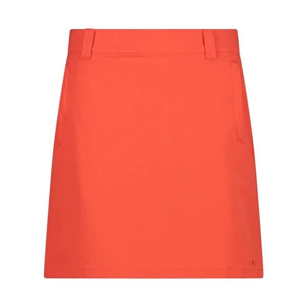 Damskie spódnico-spodenki 2 w 1 CMP. Brązowe szorty damskie CMP, xl, bez wzorów, z materiału. Za 277.00 zł.