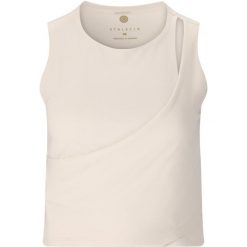 Damski tank top Athlecia Aisari. Brązowe obuwie sportowe damskie Athlecia, bez wzorów, na fitness i siłownię. Za 127.50 zł.