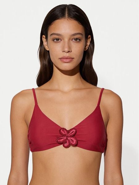 Ysabel Mora Góra od bikini 83448 Czerwony ciemny. Czerwone bikini damskie ysabel mora, xl, bez wzorów. Za 219.99 zł.