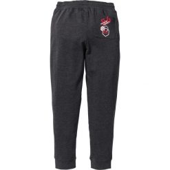 Spodnie joggingowe bonprix antracytowy melanż. Spodnie materiałowe męskie marki bonprix. Za 89.99 zł.