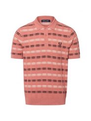 Fred Perry koszulka polo Mężczyźni Bawełna różowy|wielokolorowy, S. Czerwone koszulki polo męskie Fred Perry, m, bez wzorów, z bawełny, klasyczne, bez ramiączek. Za 429.95 zł.