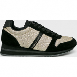 Versace Jeans - Buty. Szare obuwie sportowe damskie Versace Jeans, z gumy. W wyprzedaży za 499.90 zł.