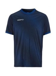 Craft Evolve 2.0 Graphic Jersey Męski – Lekka koszulka z poliestru z recyklingu. Niebieskie koszulki sportowe męskie Craft, m, bez wzorów, z elastanu, bez kołnierzyka, bez ramiączek, na fitness i siłownię. Za 218.00 zł.