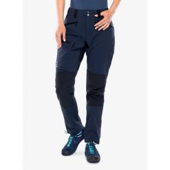 Spodnie trekkingowe damskie Haglofs Mid Standard Pant. Niebieskie spodnie sportowe damskie Haglöfs, bez wzorów, trekkingowe. Za 538.99 zł.