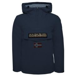 Zimowa kurtka wodoodporna Napapijri Rainforest 3. Niebieskie kurtki męskie Napapijri, na jesień, xl, bez wzorów, z materiału, z kapturem. Za 693.15 zł.