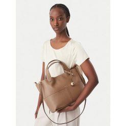Torebka Furla. Brązowe torebki do ręki damskie Furla, bez wzorów, klasyczne, bez dodatków. Za 1,659.00 zł.