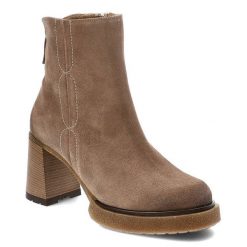 Beżowe Botki Lemar Damskie Modne Buty Na Obcasie. Brązowe botki damskie Lemar, na wiosnę, eleganckie, bez obcasa, na obcasie, bez zapięcia. Za 319.00 zł.