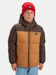 Quiksilver Kurtka zimowa Cold Days EQBJK03343 Pomarańczowy Regular Fit. Brązowe buty zimowe chłopięce Quiksilver, na zimę, bez wzorów, z syntetyku, bez kaptura. Za 179.99 zł.