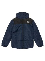 Reebok Kurtka zimowa G12544BF Granatowy Regular Fit. Niebieskie buty zimowe chłopięce Reebok, na zimę, bez wzorów, z syntetyku, bez kaptura. Za 219.99 zł.