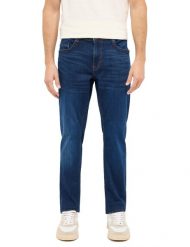 Męskie Spodnie Jeansowe Mustang Style Oregon Slim Denim Blue 1016318 5000 902. Niebieskie spodnie materiałowe męskie Mustang, l, bez wzorów, z denimu. Za 219.99 zł.