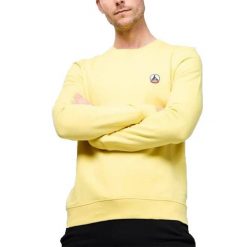 Bluza polarowa JOTT BRAGA Żółty. Żółte bluzy męskie jott, xl, bez wzorów, z polaru, bez kaptura. Za 212.99 zł.