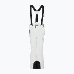 Spodnie narciarskie damskie EA7 Emporio Armani Pantaloni 6RTP04. Białe spodnie materiałowe damskie EA7 Emporio Armani, m, bez wzorów, z materiału. Za 949.99 zł.