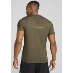 Męska koszulka CLOUDSPUN PUMA × HYROX PUMA Loden Green. Zielone buty sportowe męskie Puma, bez zapięcia, na fitness i siłownię. W wyprzedaży za 164.00 zł.