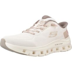 Buty SKECHERS GLIDE STEP PRO PURE MOTION Beżowy. Brązowe obuwie sportowe damskie Skechers, bez wzorów, z syntetyku, trekkingowe, Skechers Sport. Za 449.99 zł.