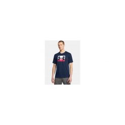 Koszulka Męska T-Shirt Męski Sportowy Under Armour Boxed Sports Updated M. Niebieskie t-shirty męskie Under Armour, m, bez wzorów, sportowe, bez kołnierzyka. Za 119.99 zł.