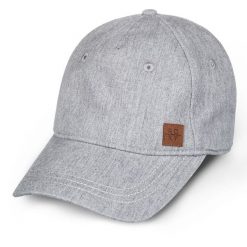 Czapka z daszkiem Roxy. Szare czapki i kapelusze damskie Roxy, bez wzorów. Za 99.99 zł.