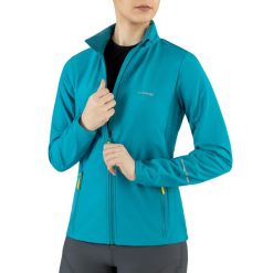 Kurtka damska trekkingowa Viking Acadia Lady. Niebieskie kurtki damskie Viking, xs, bez wzorów, bez kaptura. Za 218.52 zł.