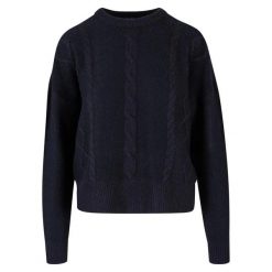 Damski / Damski Sweter Z Dzianiny W Warkocze. Czarne swetry damskie Urban Classics, s, bez wzorów, z dzianiny, bez kołnierzyka, bez ramiączek, bez kaptura. Za 155.99 zł.