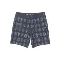 Szorty kąpielowe Salty Crew. Czarne krótkie spodenki sportowe męskie SALTY CREW, m, bez wzorów, do pływania. Za 308.00 zł.