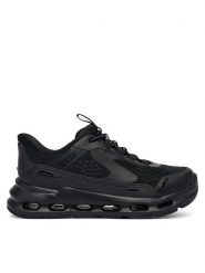 Skechers Sneakersy Slip-ins: Glide-Step - Vista Lane 303654L/BBK Czarny. Czarne buty sportowe chłopięce Skechers, bez wzorów, z materiału, bez zapięcia. Za 269.99 zł.