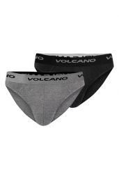 Slipy męskie U-ROBUST. Szare bokserki męskie Volcano, m, bez wzorów, z bawełny. Za 69.99 zł.