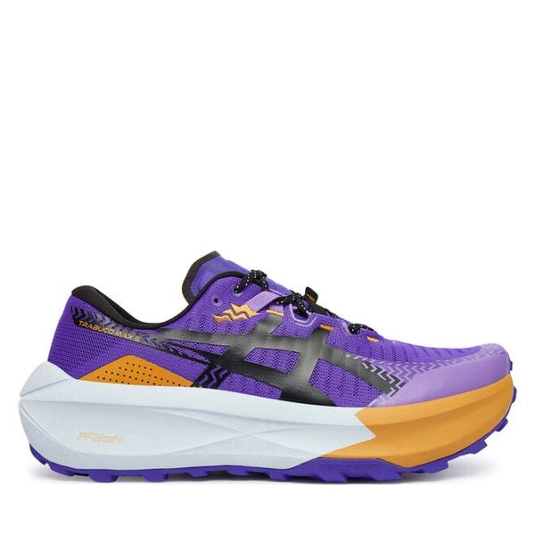 Buty do biegania Asics. Niebieskie buty sportowe męskie Asics, bez zapięcia, do biegania. Za 649.99 zł.