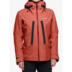 Kurtka z membraną damska Vaude Monviso 2,5L Jacket. Czerwone kurtki damskie Vaude, l, bez wzorów, bez kaptura. Za 877.79 zł.