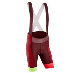 Spodenki na rower MTB XC MARATHON. Czerwone szorty męskie ROCKRIDER, na lato, l, bez wzorów, z bawełny. Za 179.99 zł.
