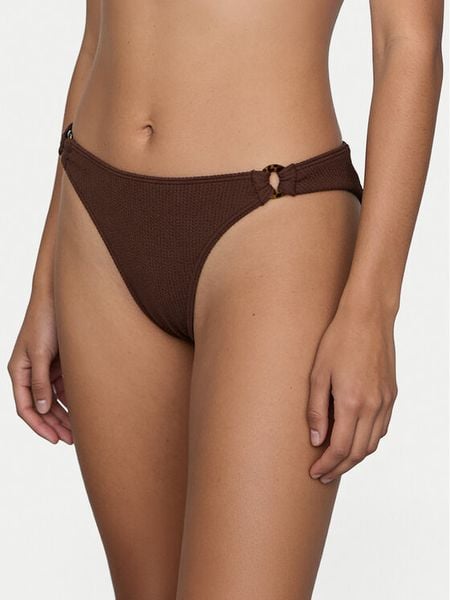 Roxy Dół od bikini Roxy Sunshine ERJX405232 Brązowy. Brązowe bikini damskie Roxy, l, bez wzorów. Za 74.99 zł.