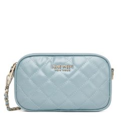Torebka Nine West. Niebieskie listonoszki damskie Nine West, bez wzorów, bez dodatków. Za 149.99 zł.