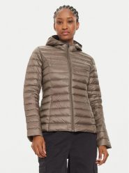 Jott Kurtka puchowa Cloe P000WDOW01 Beżowy Slim Fit. Brązowe kurtki damskie jott, xl, bez wzorów, z puchu, bez kaptura. Za 679.99 zł.