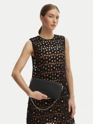 MICHAEL Michael Kors Torebka Goldie 30S6S14C6L Czarny. Czarne kopertówki damskie MICHAEL Michael Kors, bez wzorów, ze skóry, bez dodatków. Za 819.99 zł.