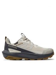 Salomon Sneakersy Elixir Activ Gore-Tex L47691600 Szary. Szare obuwie sportowe damskie Salomon, wspinaczkowe, gore-tex. Za 569.99 zł.